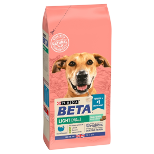 Purina Beta Adult Light Dry Dog Food with Turkey – 2kg