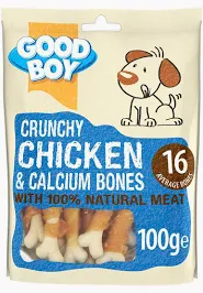 Good Boy Crunchy Chicken & Calcium Bones | 100g