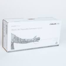 Kruuse Gloves Valueline Red 95 Cm 100 Units