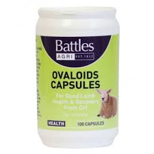 Ovaloid Capsules (Battles) 100 pk