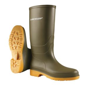 Dunlop Wellington Boots - Green UK 4