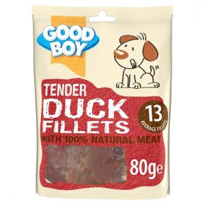 Good Boy Tender Duck Fillets 80g