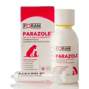 Parazole Liquid Wormer 100ml - Dog & Cat